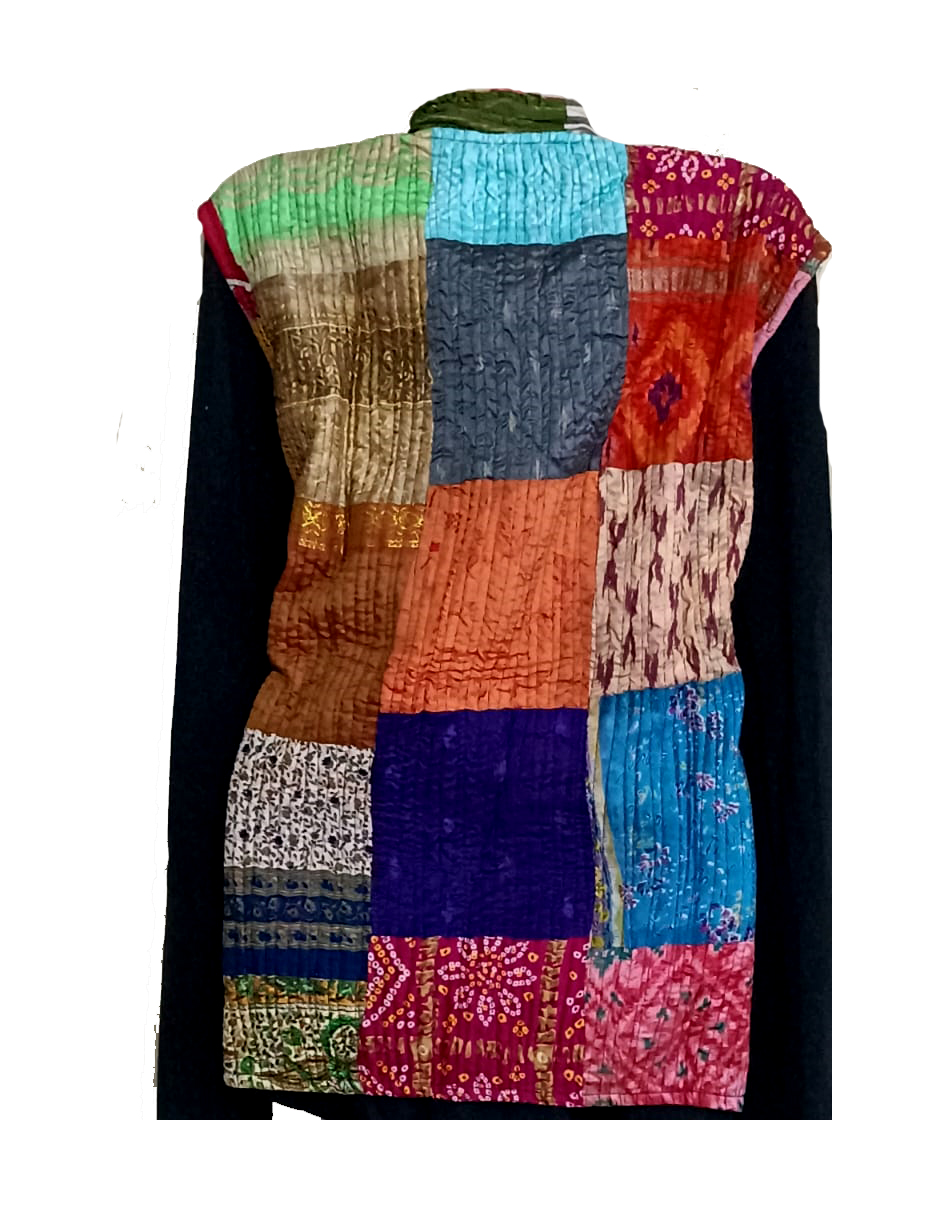 Half Sleeve Baul Jacket - Image 4