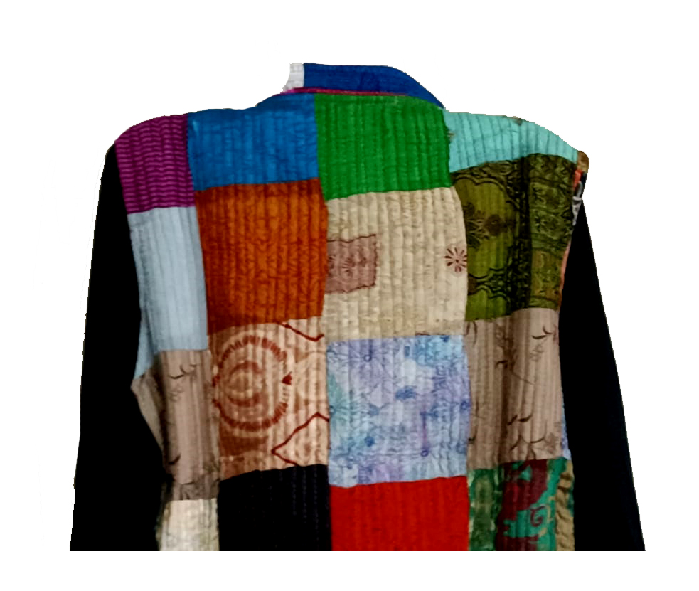 Half Sleeve Baul Jacket - Image 4