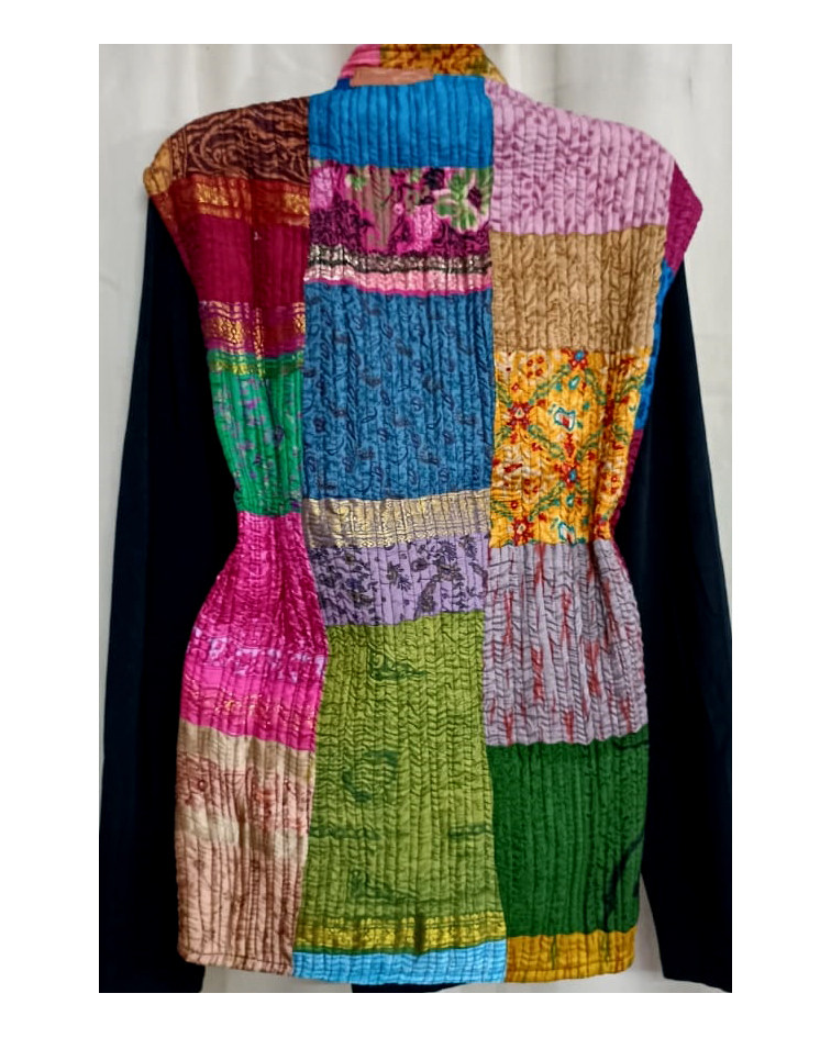 Half Sleeve Baul Jacket - Image 5