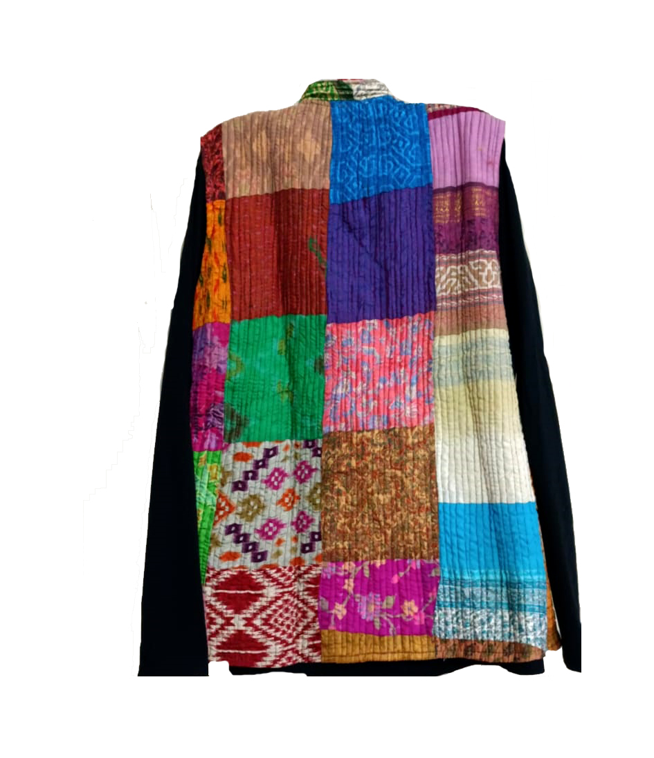 Half Sleeve Baul Jacket - Image 6