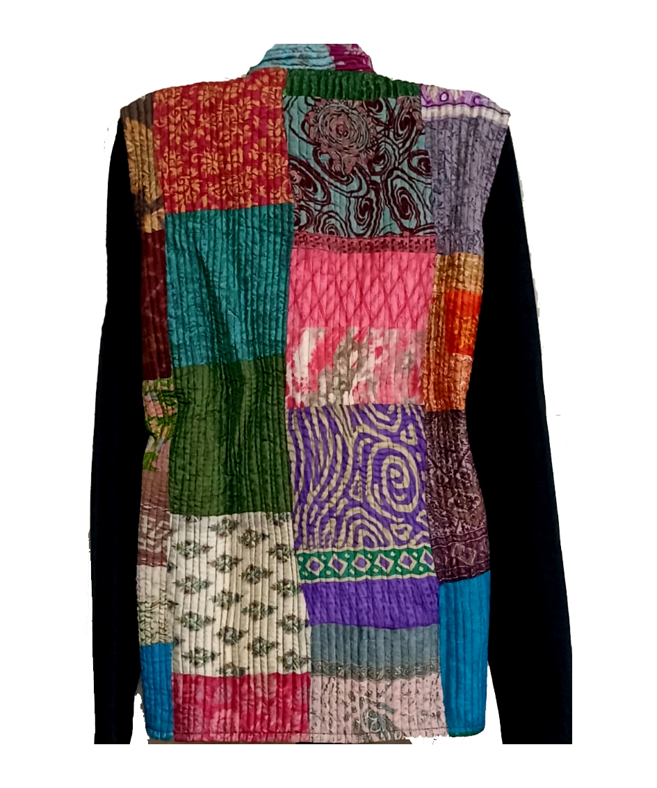 Half Sleeve Baul Jacket - Image 6
