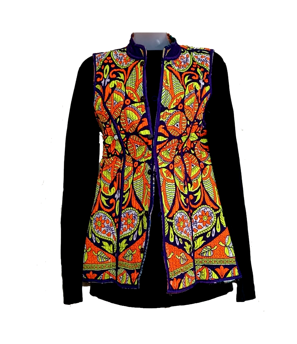 Half Sleeve Baul Jacket