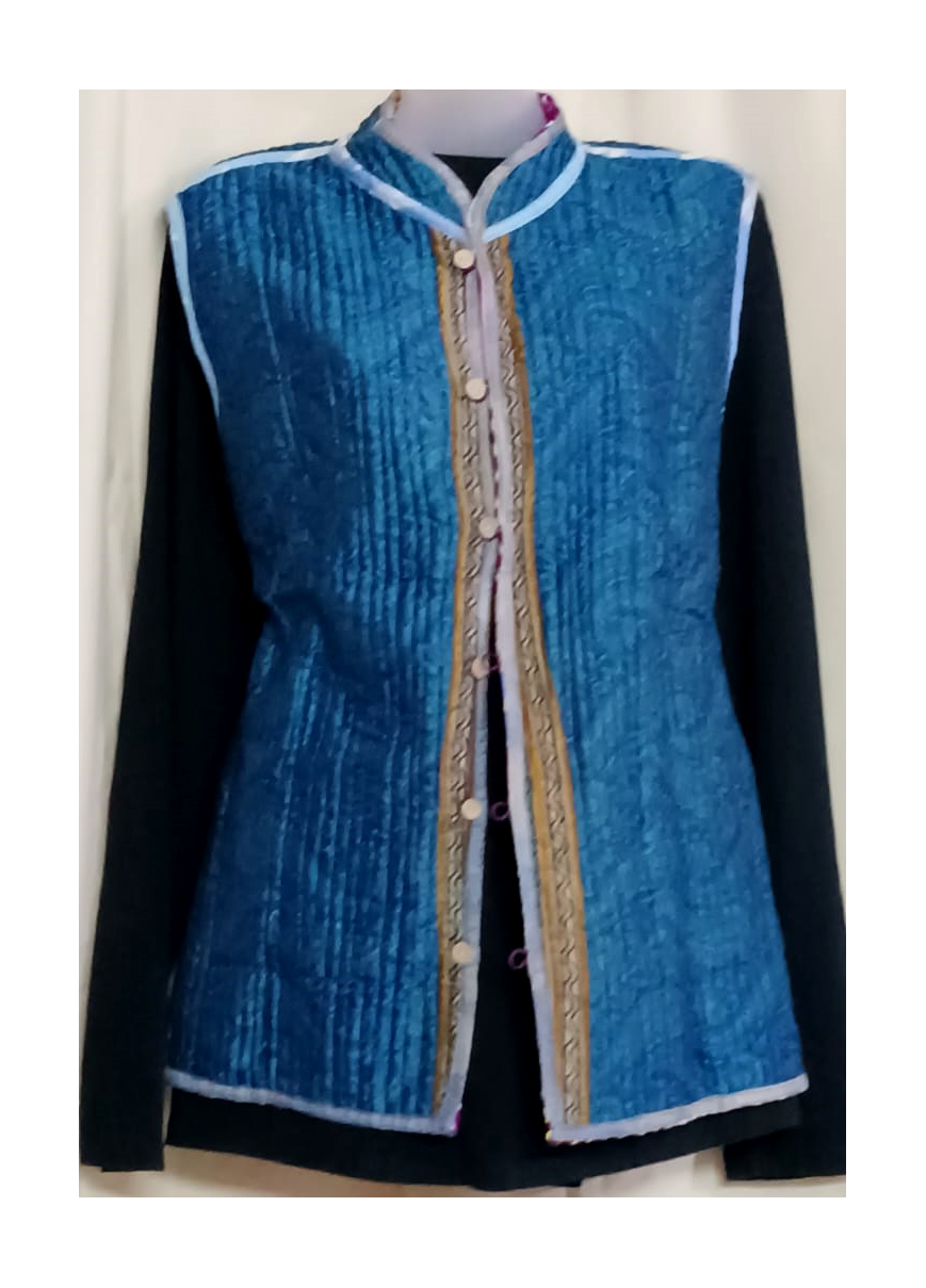 Half Sleeve Baul Jacket - Image 5