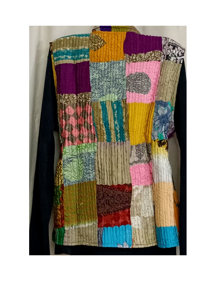 Half Sleeve Baul Jacket - Image 5
