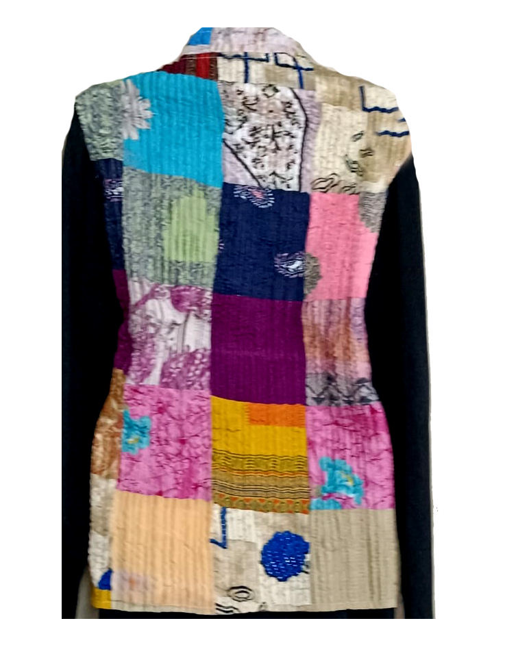 Half Sleeve Baul Jacket - Image 5