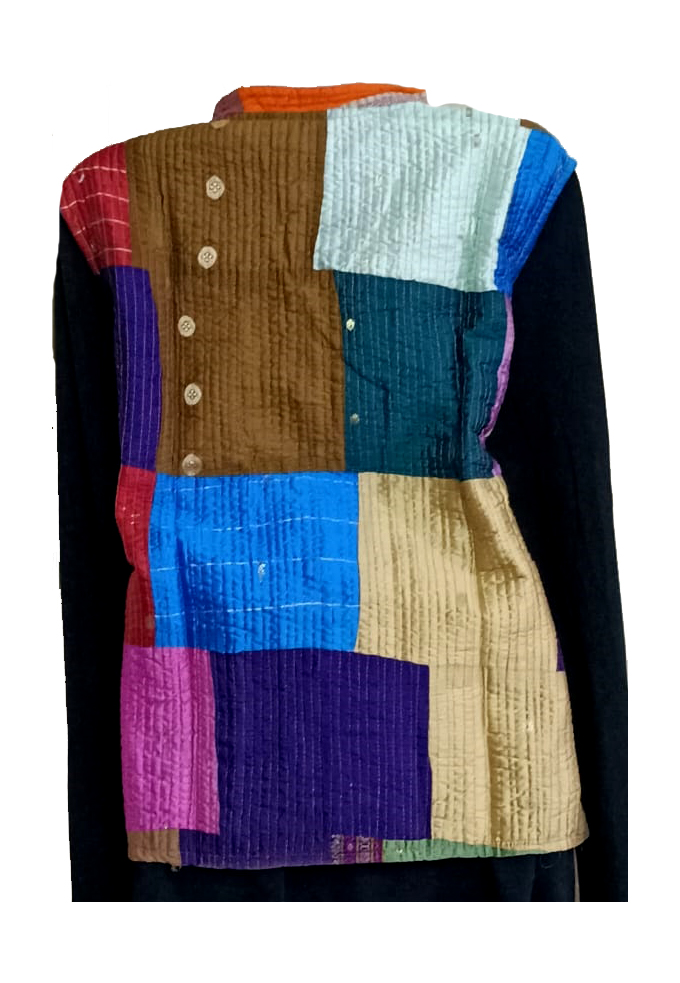 Half Sleeve Baul Jacket - Image 6