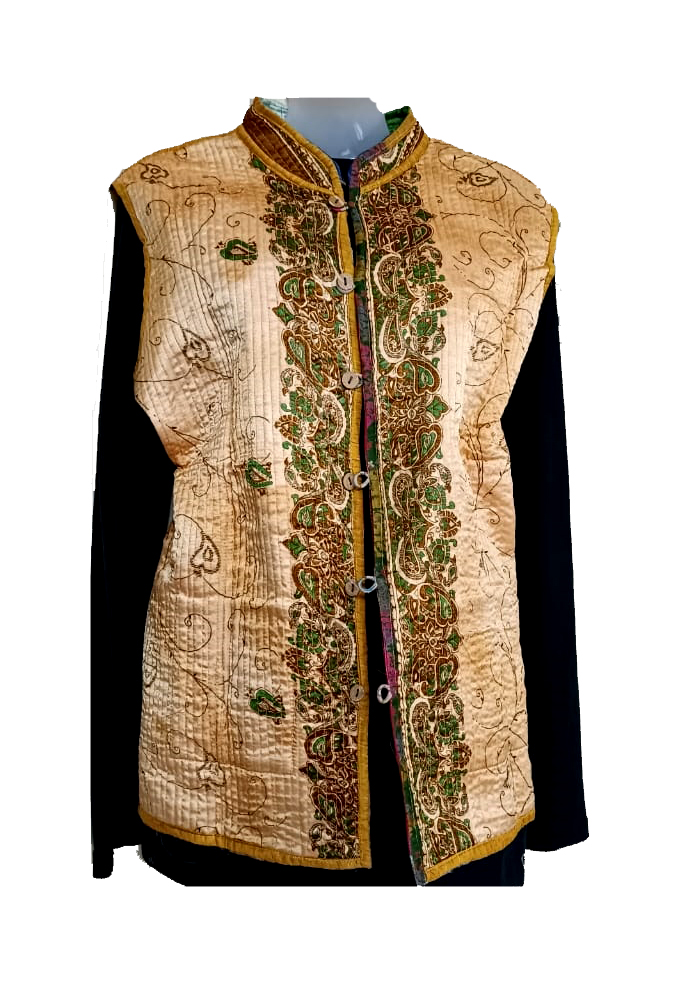 Half Sleeve Baul Jacket - Image 5