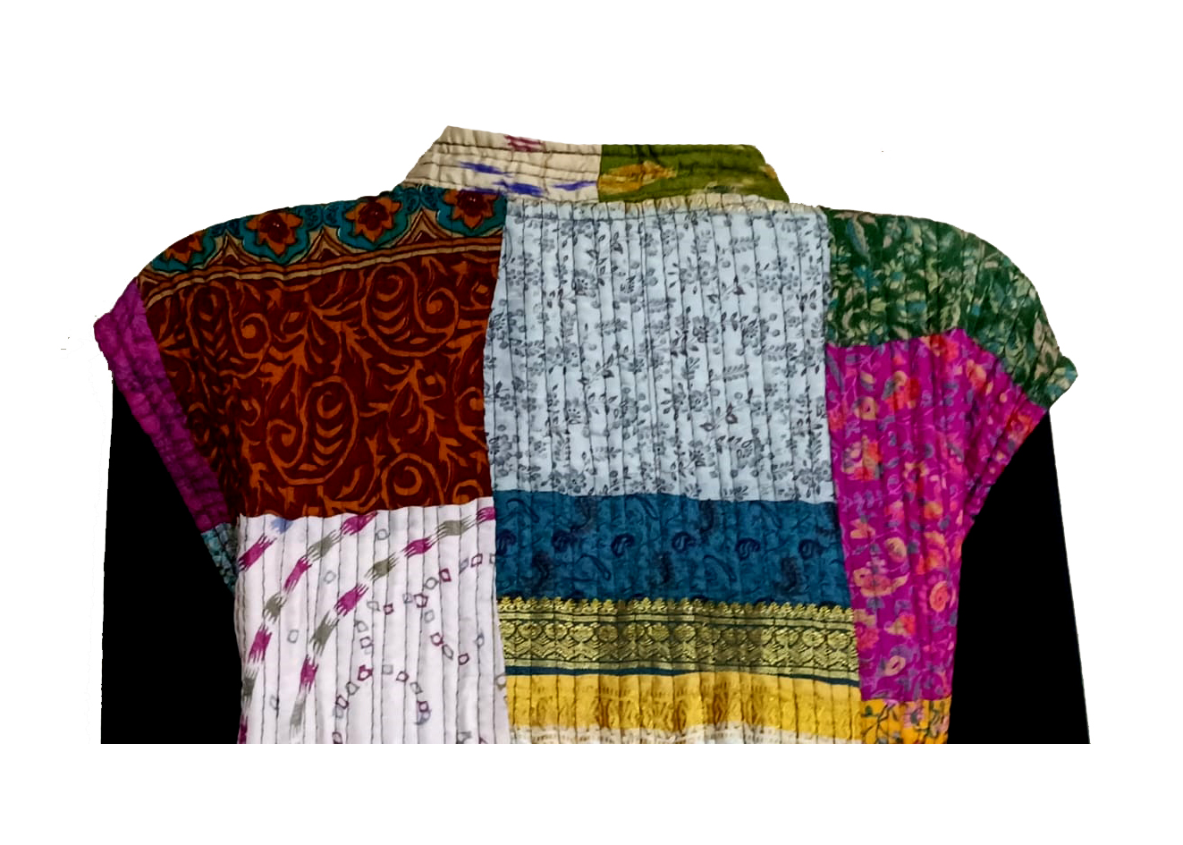 Half Sleeve Baul Jacket - Image 6