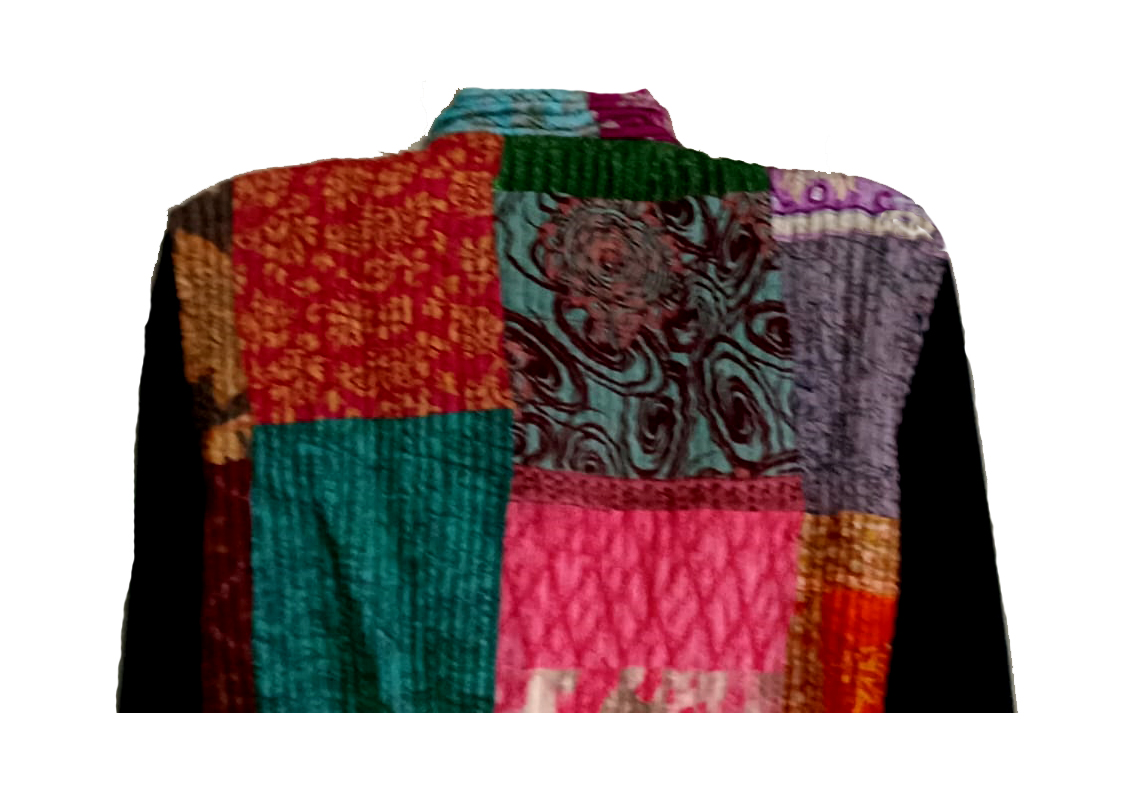Half Sleeve Baul Jacket - Image 7
