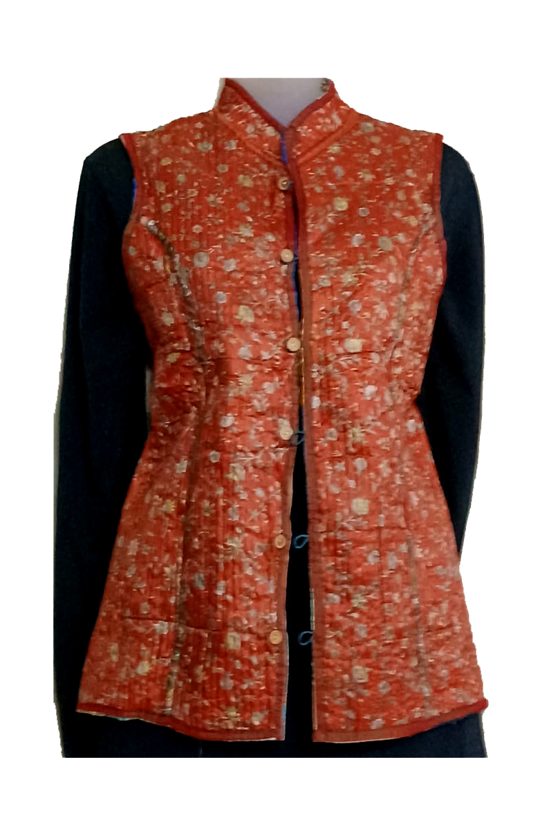 Half Sleeve Baul Jacket - Image 6