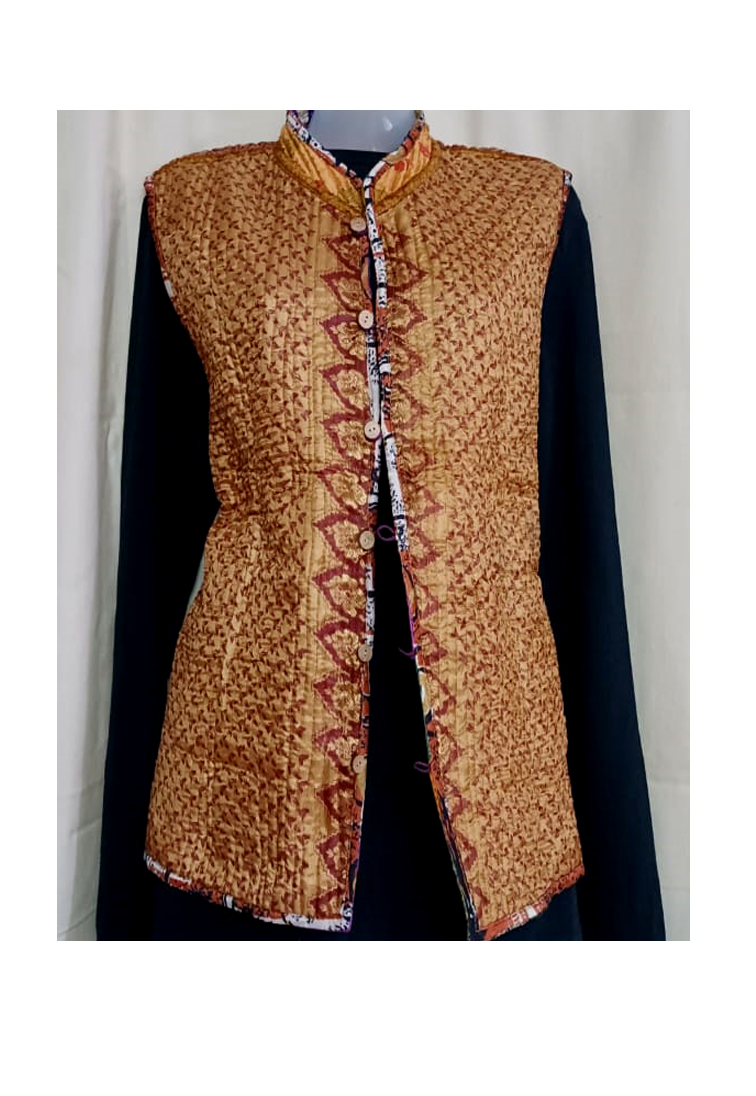 Half Sleeve Baul Jacket - Image 6