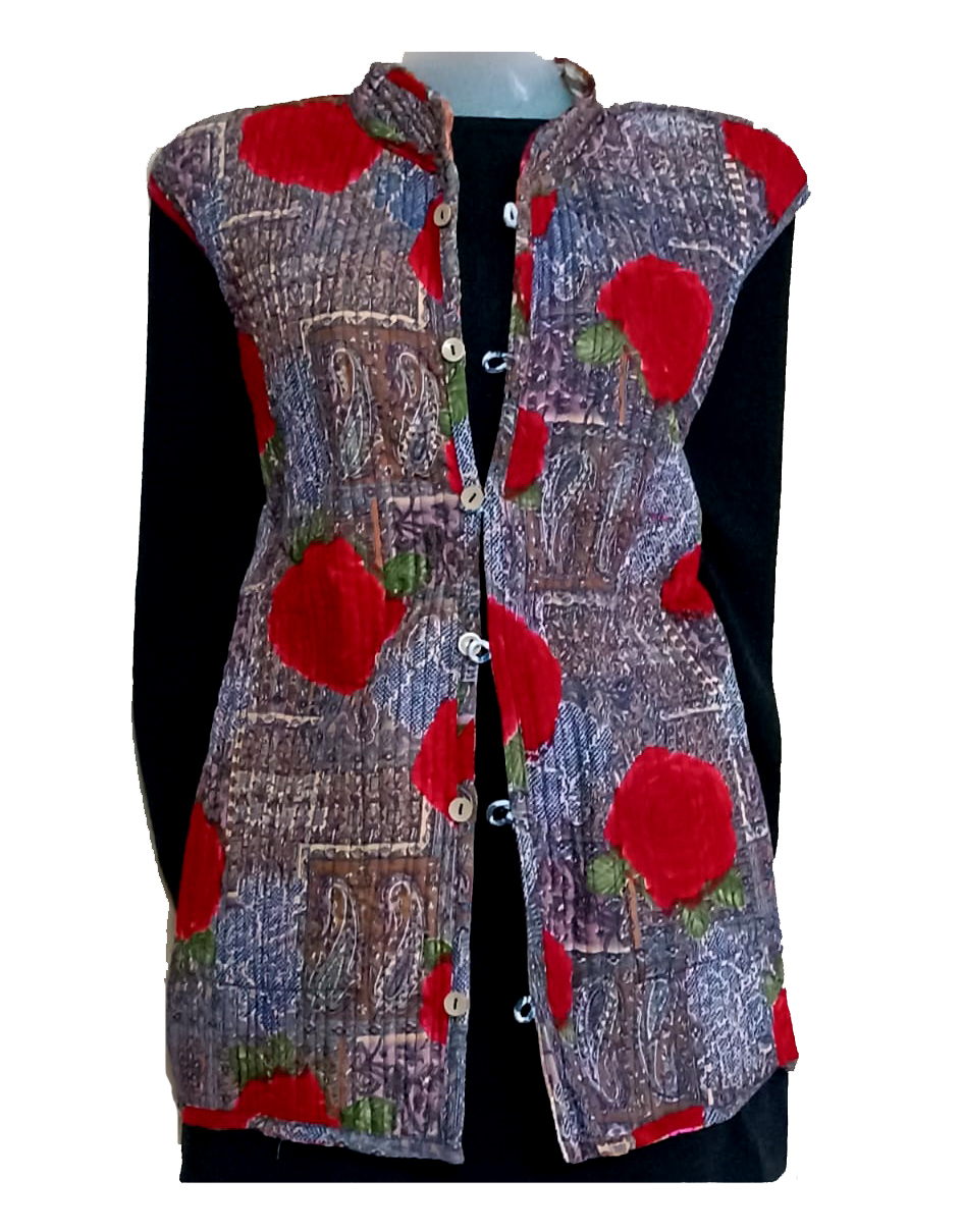 Half Sleeve Baul Jacket - Image 6