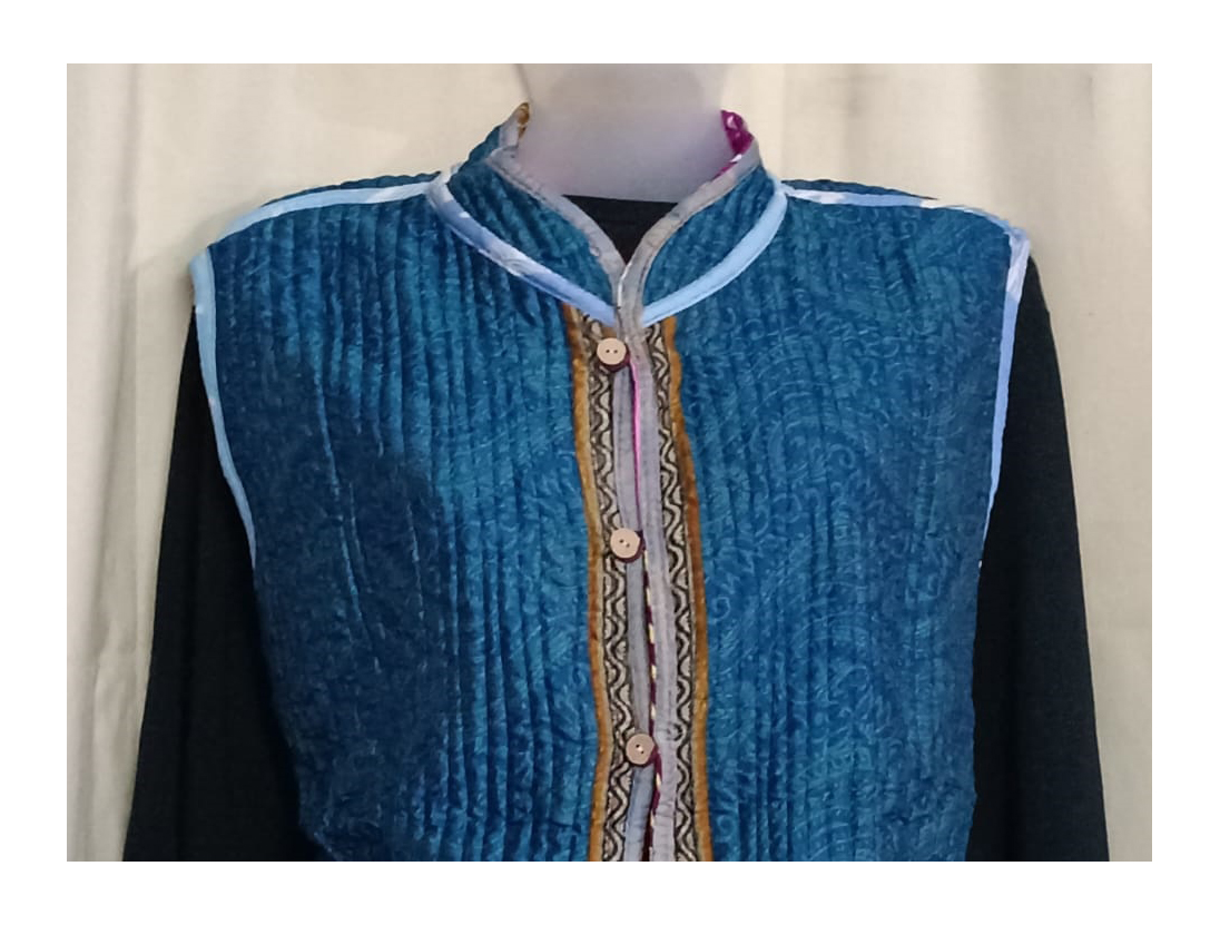 Half Sleeve Baul Jacket - Image 7