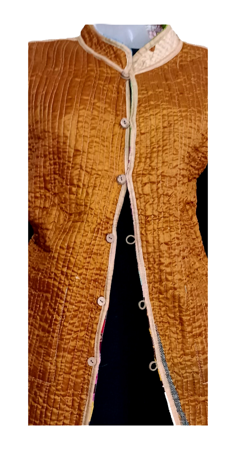 Half Sleeve Baul Jacket - Image 7