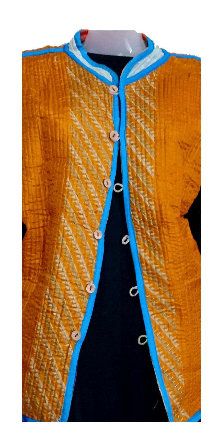 Half Sleeve Baul Jacket - Image 7