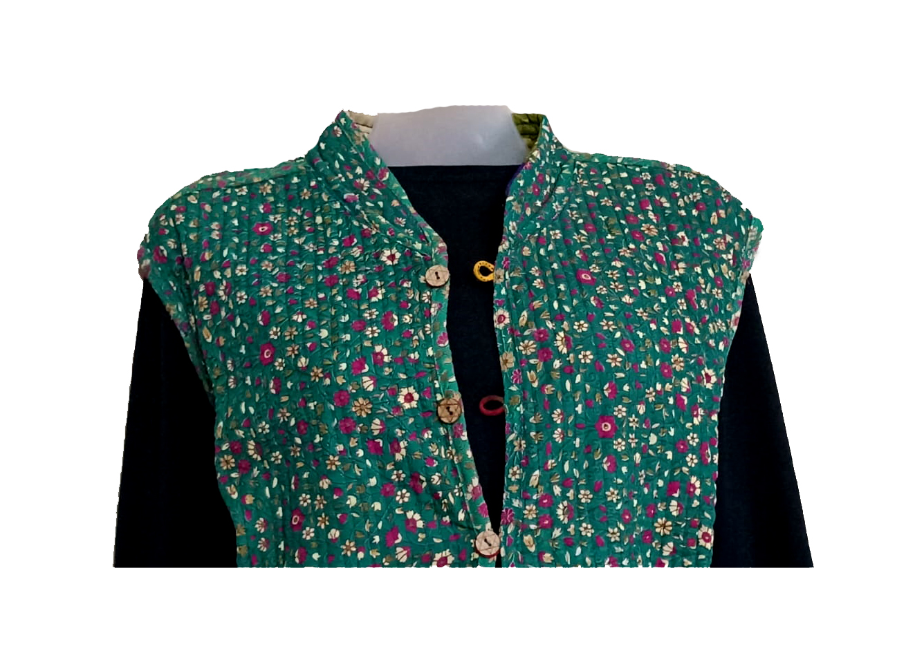 Half Sleeve Baul Jacket - Image 7