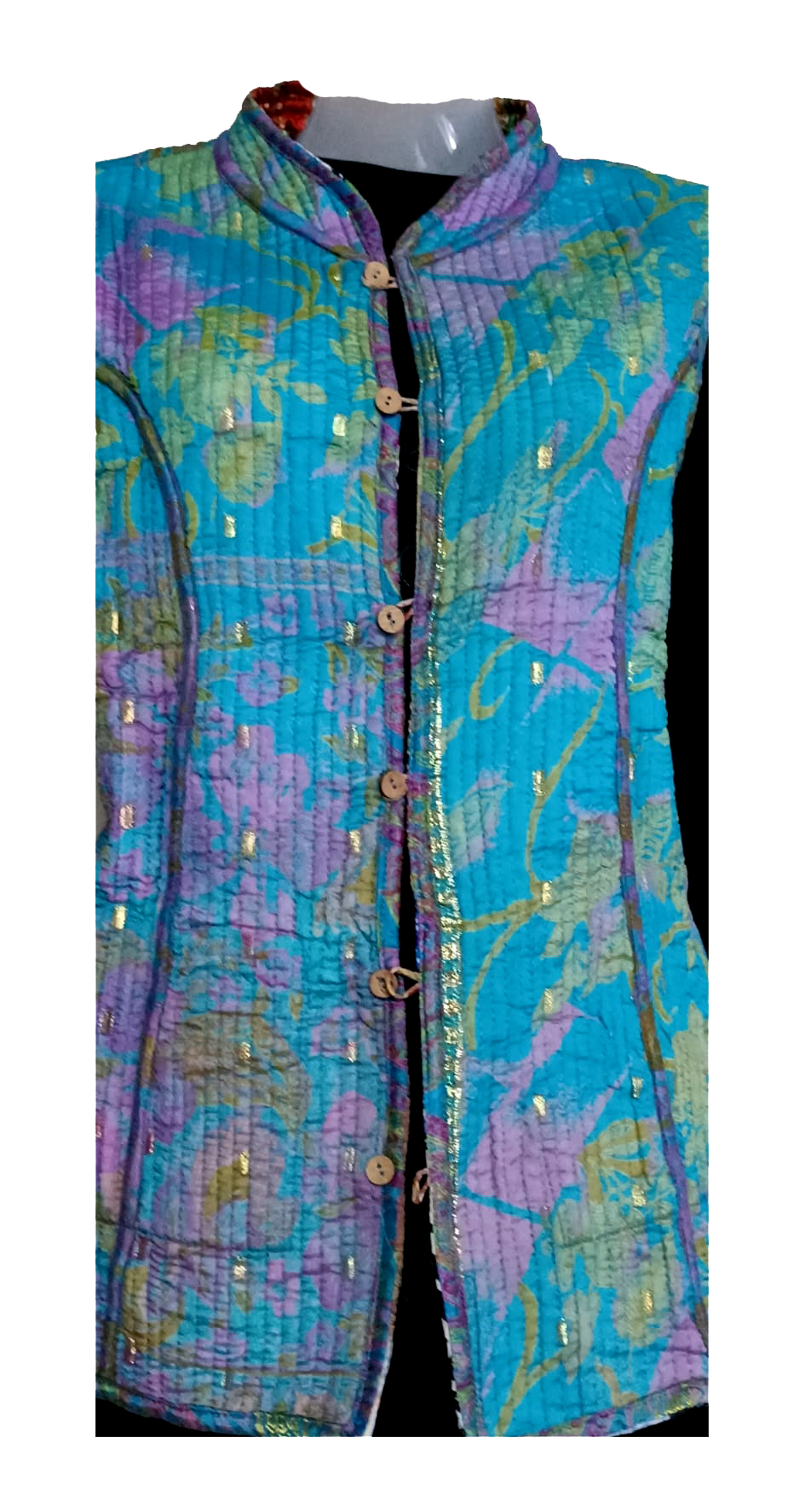 Half Sleeve Baul Jacket - Image 8