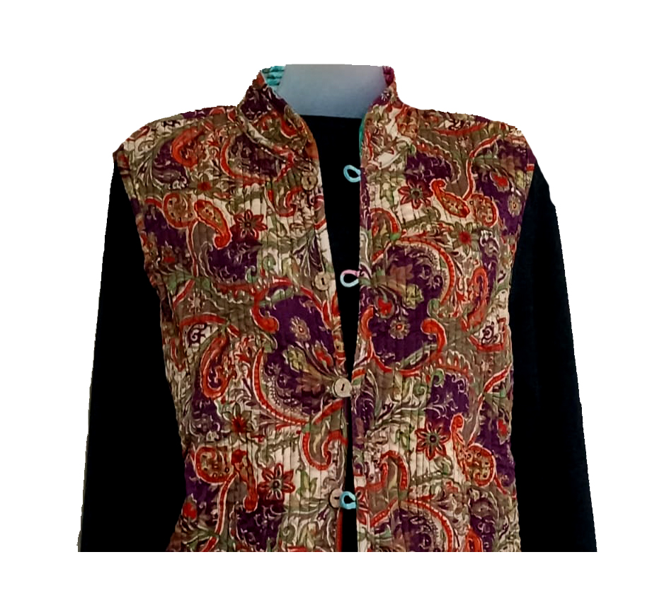 Half Sleeve Baul Jacket - Image 8