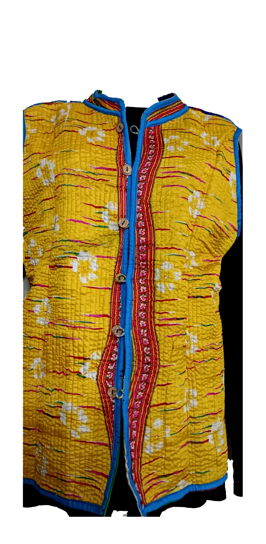 Half Sleeve Baul Jacket - Image 8