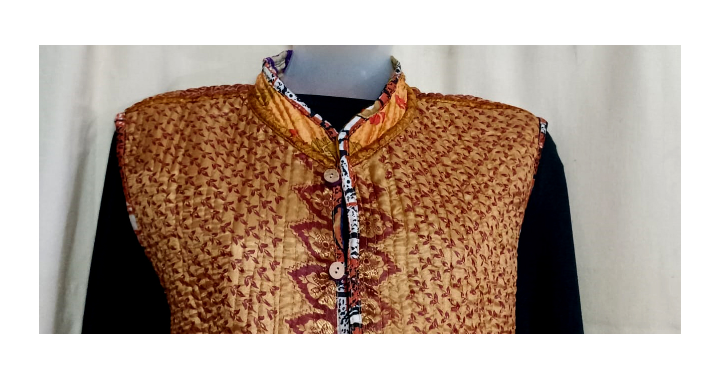Half Sleeve Baul Jacket - Image 8