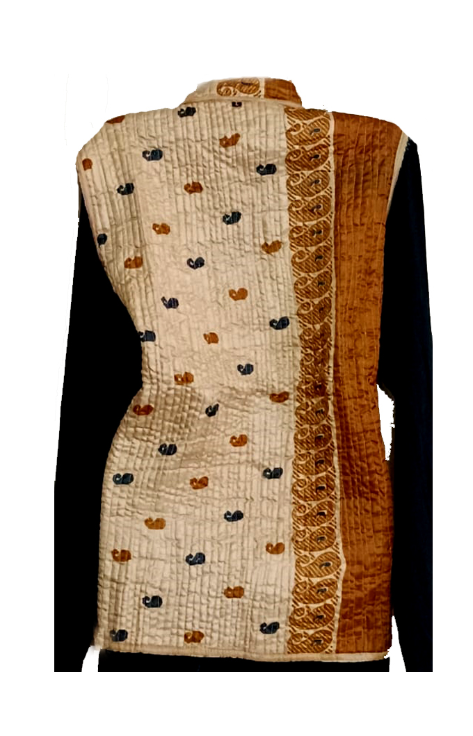Half Sleeve Baul Jacket - Image 8