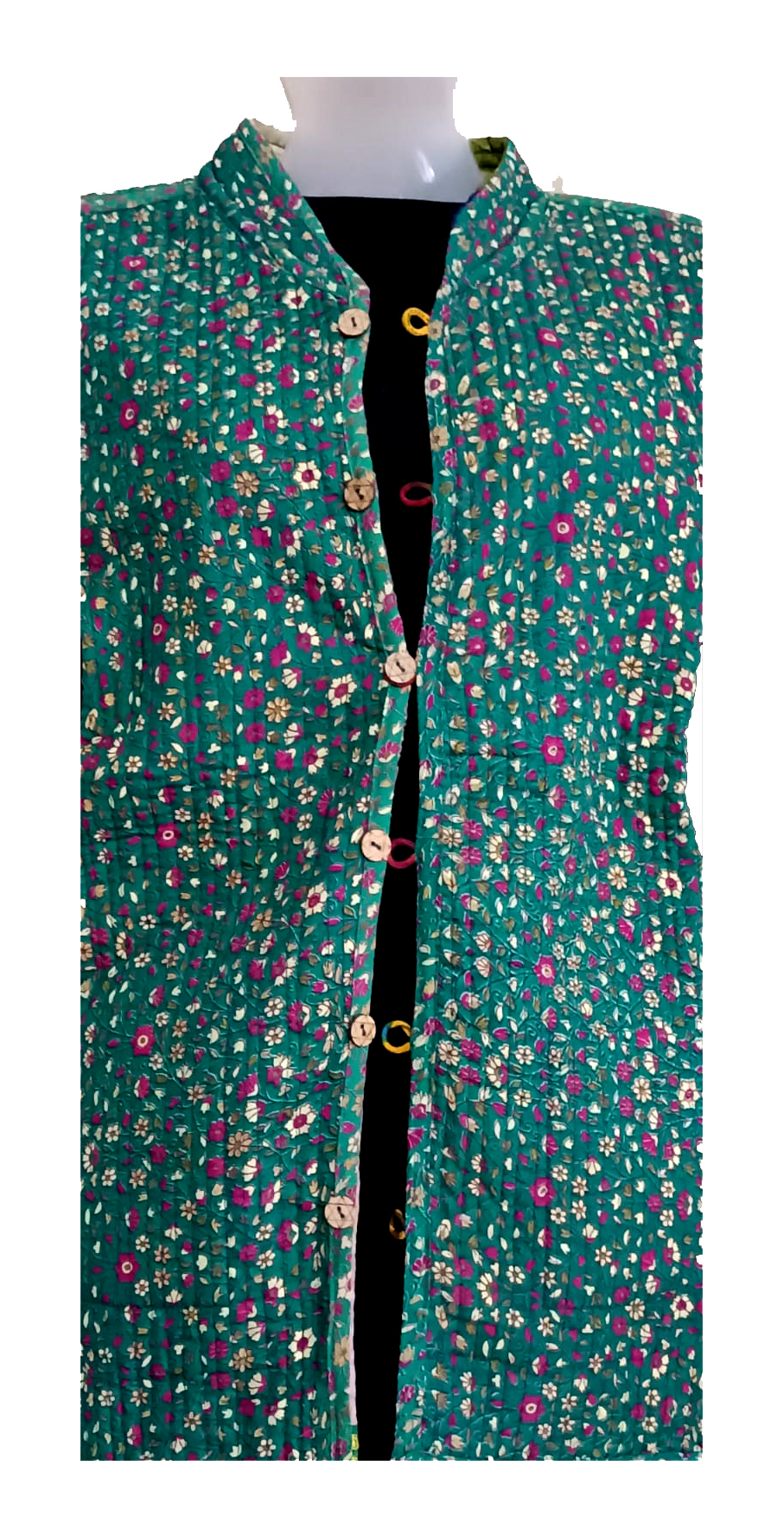 Half Sleeve Baul Jacket - Image 8