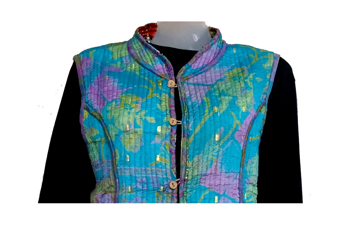 Half Sleeve Baul Jacket - Image 9