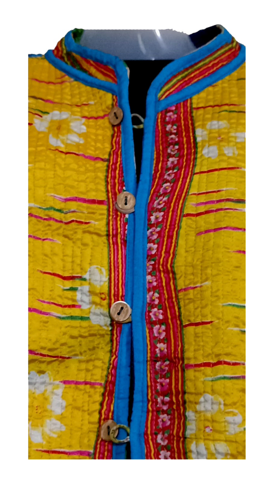 Half Sleeve Baul Jacket - Image 9