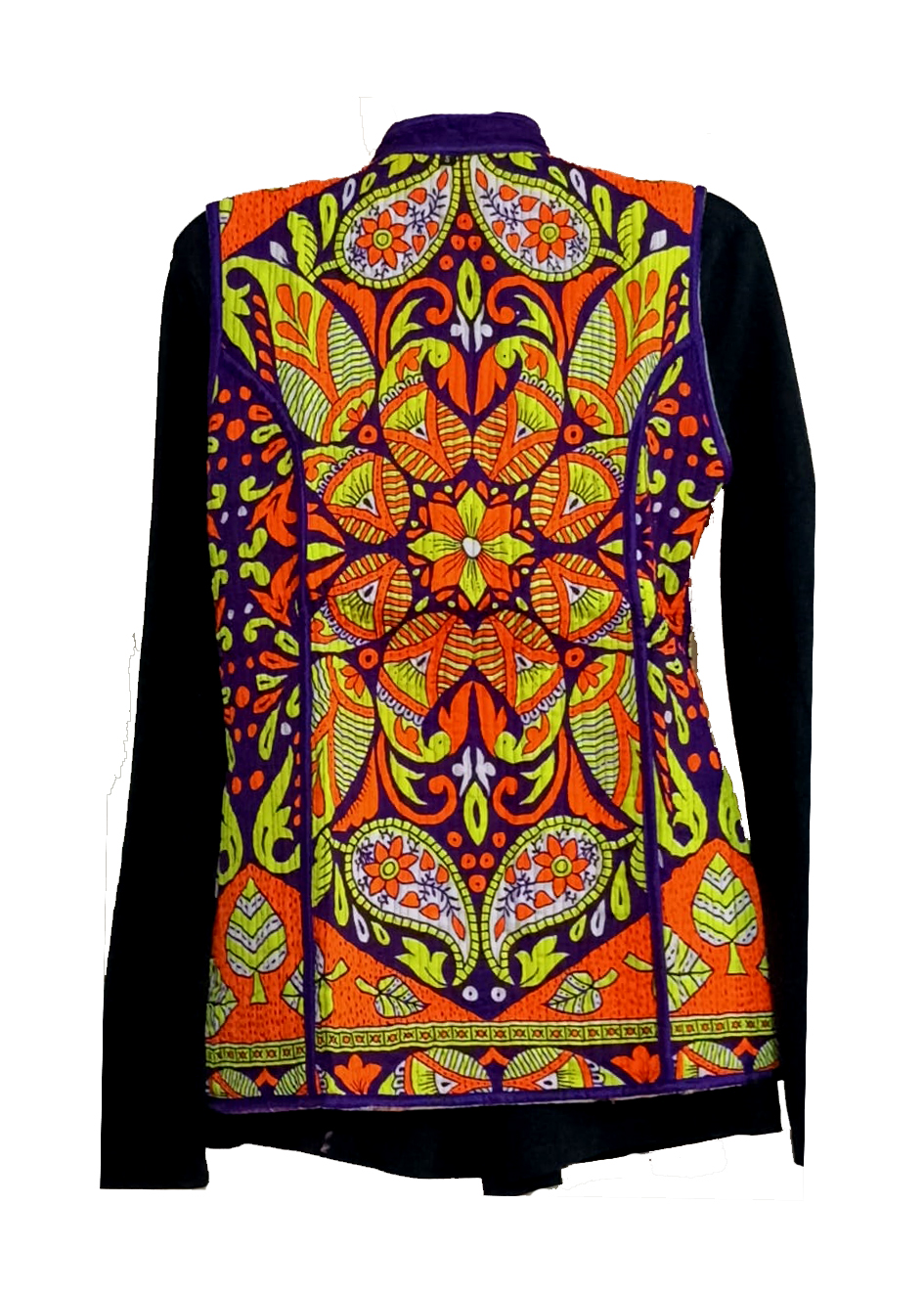Half Sleeve Baul Jacket - Image 9