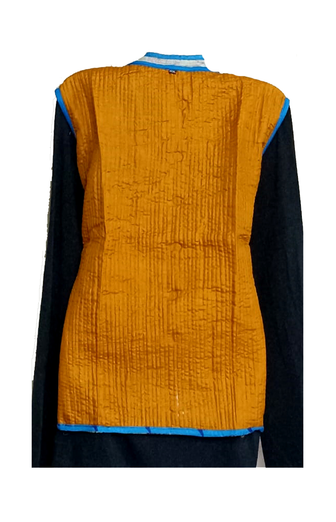 Half Sleeve Baul Jacket - Image 9