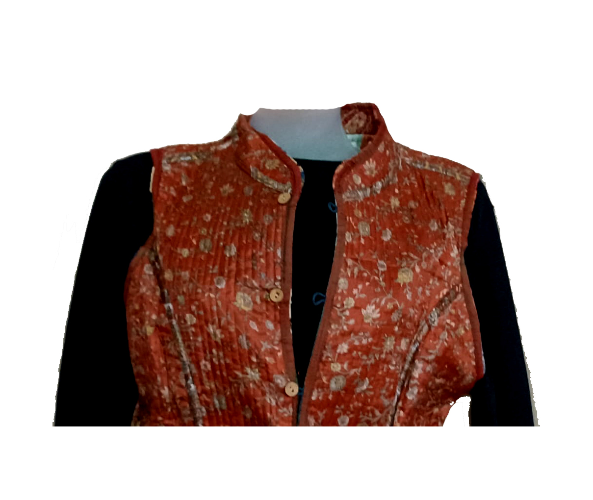 Half Sleeve Baul Jacket - Image 10