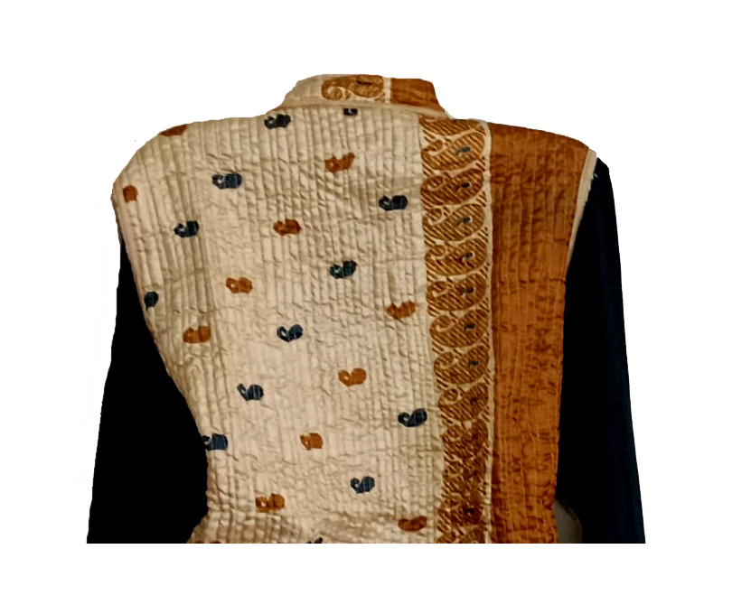 Half Sleeve Baul Jacket - Image 10