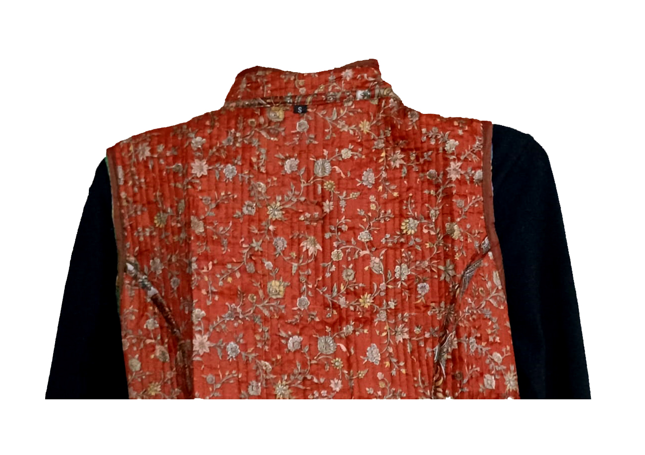Half Sleeve Baul Jacket - Image 12