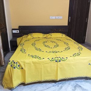 Hand Embroidery Bedsheet