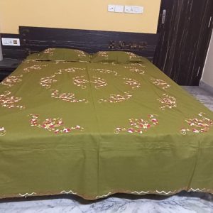 Hand Embroidery Bedsheet