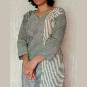 Ladies Stripe Punjabi