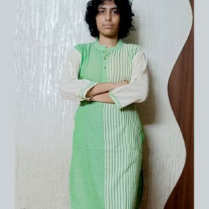 Ladies Stripe Punjabi