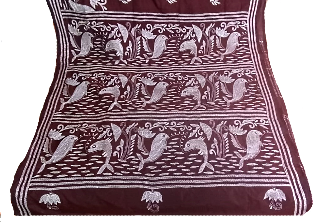 Silk Fabric Saree - Image 2