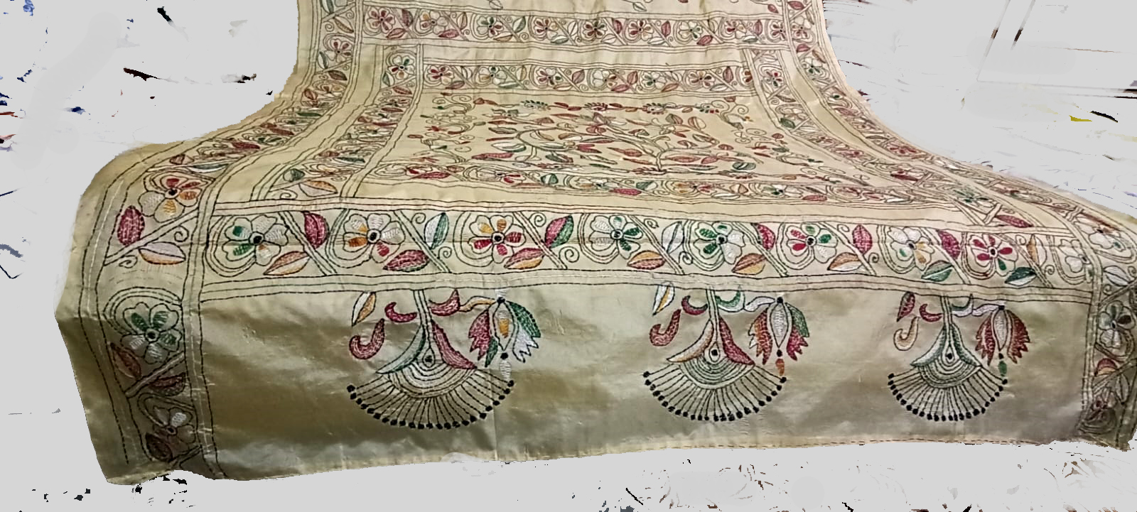 Silk Fabric Saree - Image 2