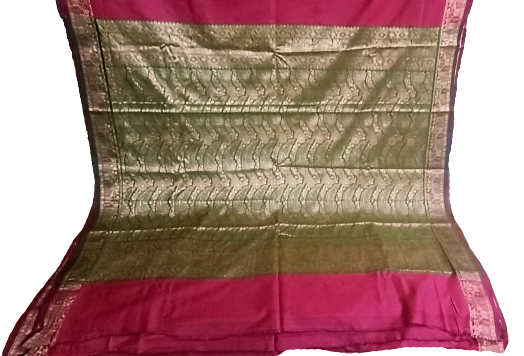 Wall Kalam Replica Silk Saree
