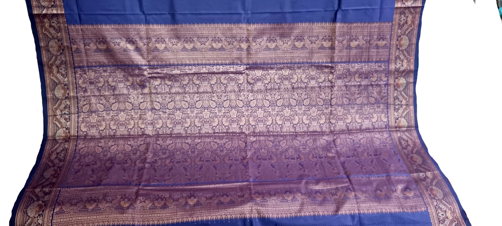 Wall Kalam Replica Silk Saree - Image 2