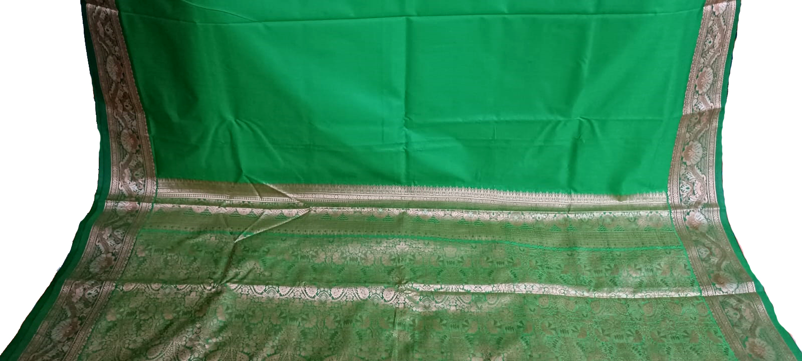 Wall Kalam Replica Silk Saree - Image 2