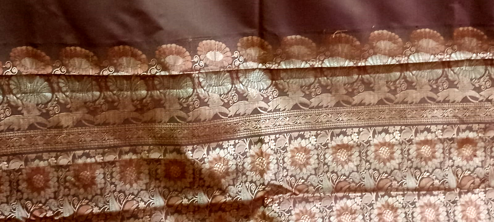 Wall Kalam Replica Silk Saree - Image 2