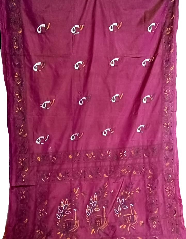 Silk Fabric Saree - Image 3