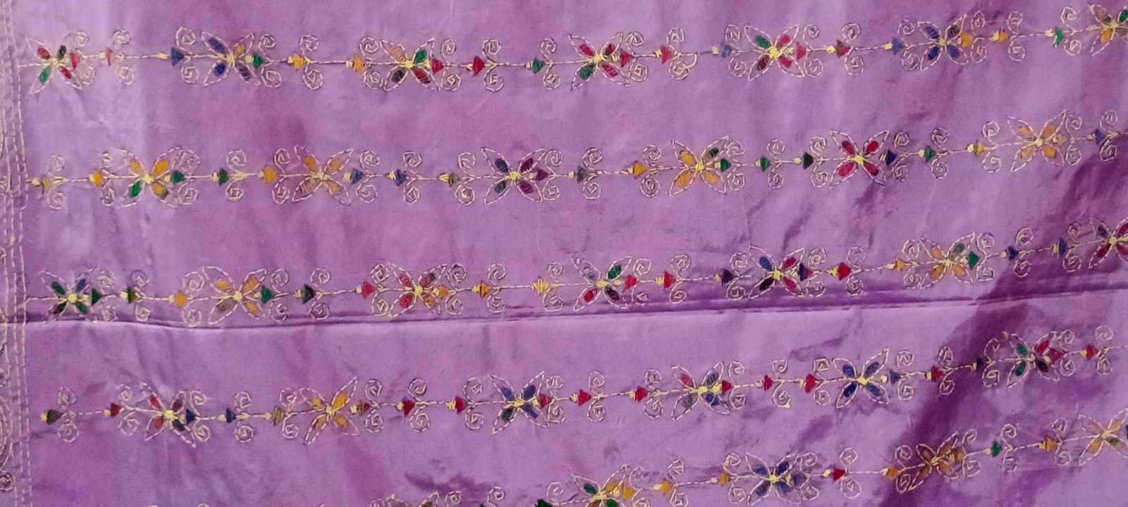 Silk Fabric Saree - Image 2