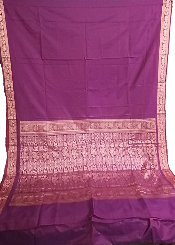 Wall Kalam Replica Silk Saree