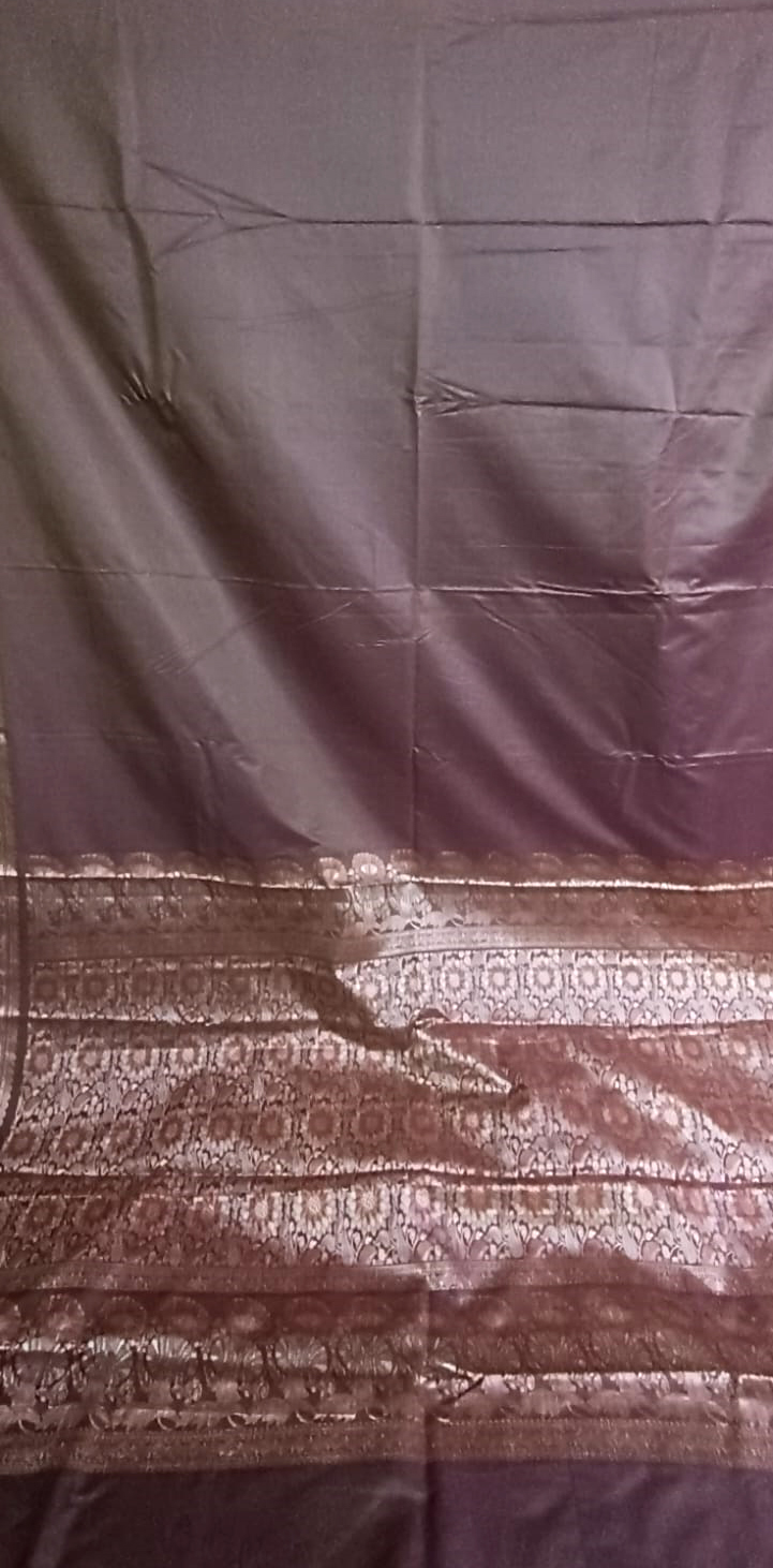 Wall Kalam Replica Silk Saree - Image 3