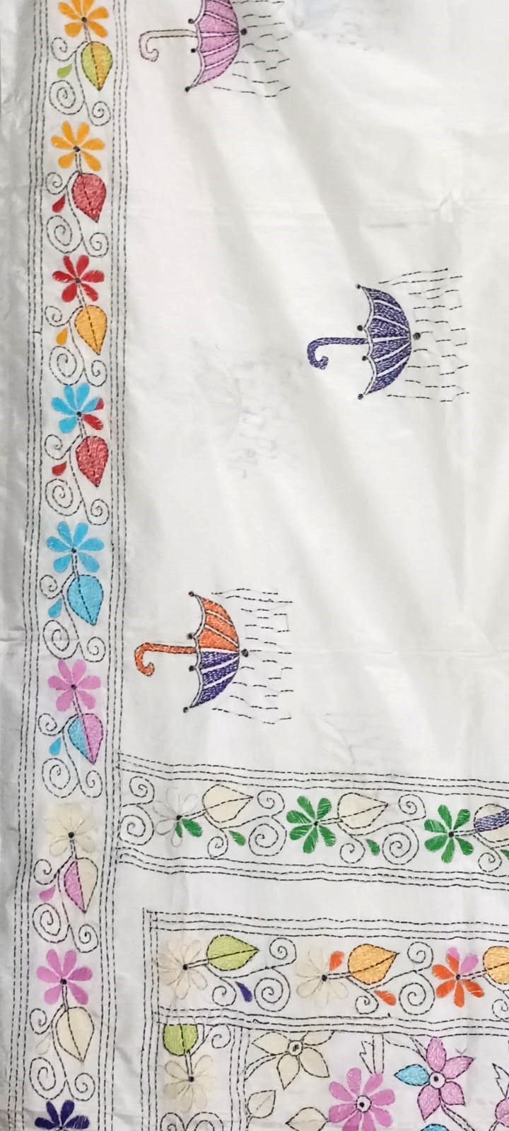 Silk Fabric Saree - Image 4