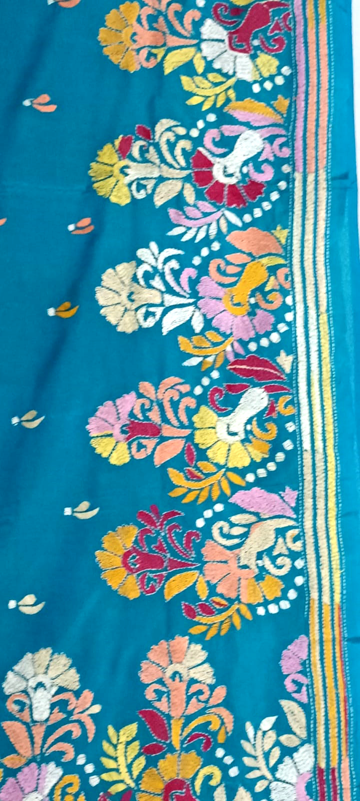 Silk Fabric Saree - Image 3