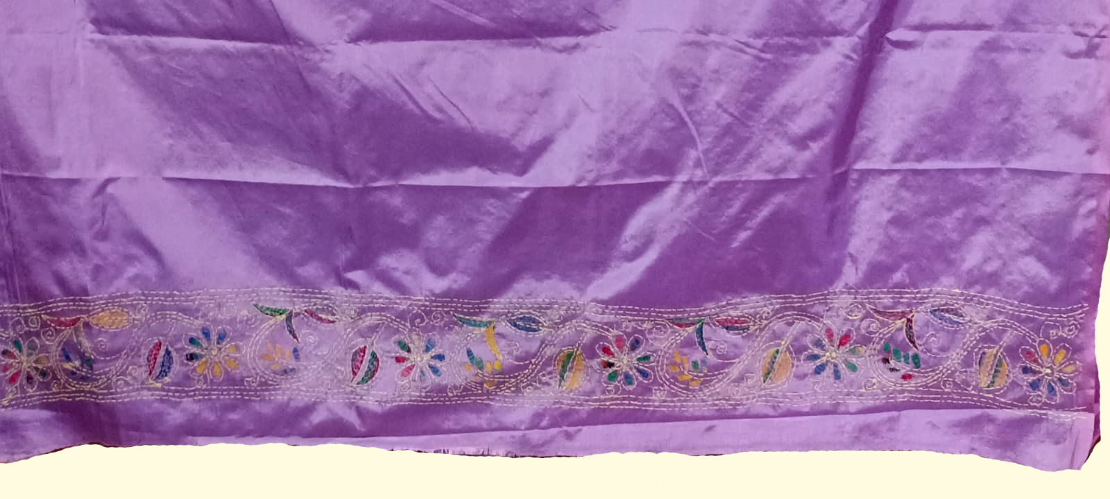 Silk Fabric Saree - Image 3